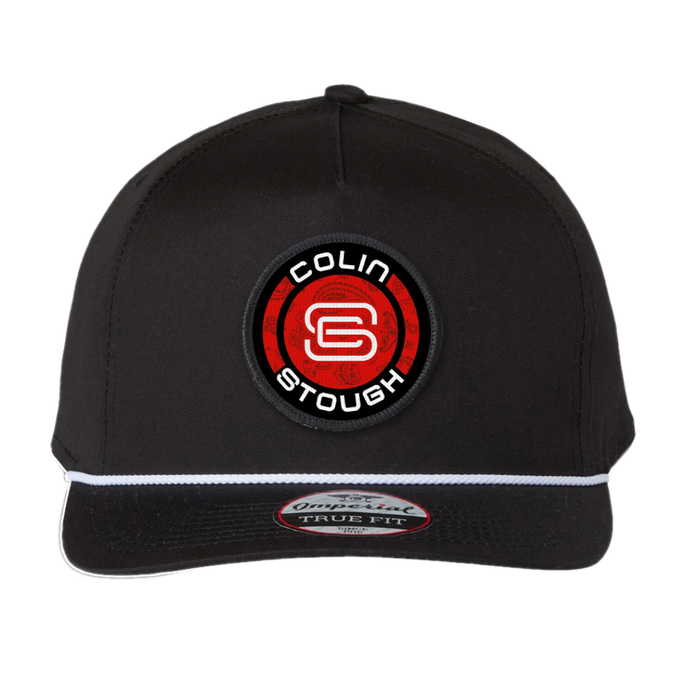 Black Red Logo Hat