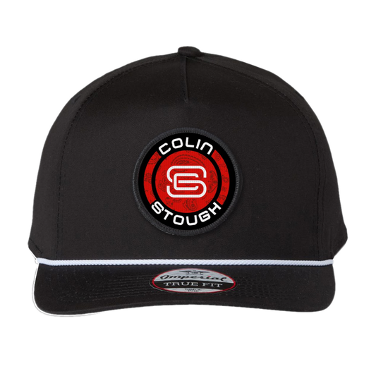Black Red Logo Hat